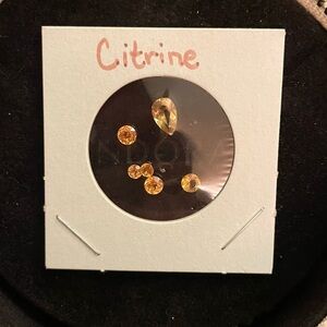 Citrine Gemstone Set